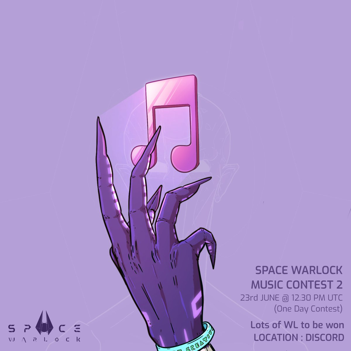 SpaceWarlockNFT's tweet photo. 🎵Music Contest 2 🎵

5 WL | Like, Rt and tag 3 friends. 🧙‍♂️
5 OG | Comment #MusicContest2 #WeComeInPeace 🪬 https://t.co/c67pO8GpU4