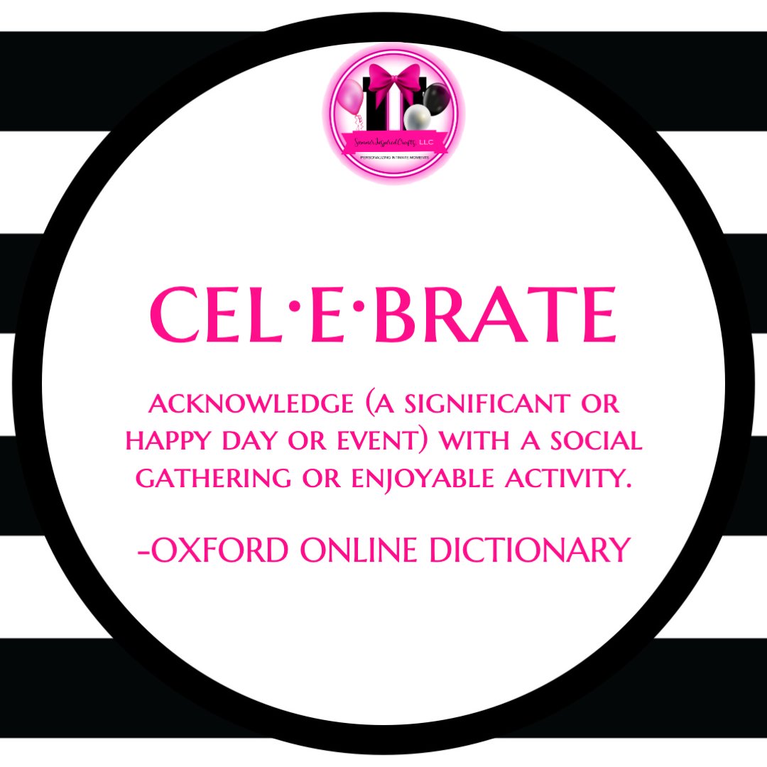 Summer_Inspired's tweet photo. Now that we know the meaning of celebrate, what do you think makes a special occasion pop?
#balloons
#balloondecor
#eventdecor
#partyfavors
#personalizedpartyfavors
#personalizedapparel
#personalizeddrinkware
#paperdecor https://t.co/vu9SNBoJDX