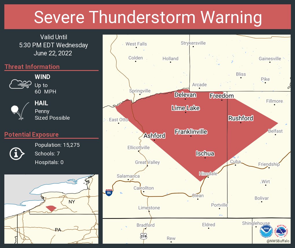NWS Severe Tstorm on Twitter "Severe Thunderstorm Warning continues