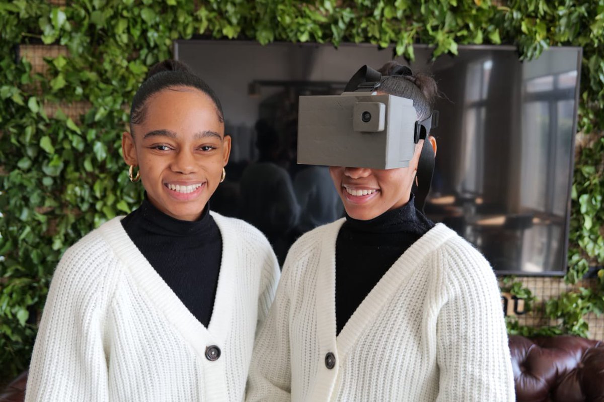 AfricaFactsZone's tweet photo. South African Twins, Matlhogonolo and Masego Mphahlele's innovative Digital X-Ray Glasses was among the Top 3, beating 43 teams worldwide at an international technological event, Redbull Basement Global Finals in Istanbul, Turkey. https://t.co/h24c4eQMH2