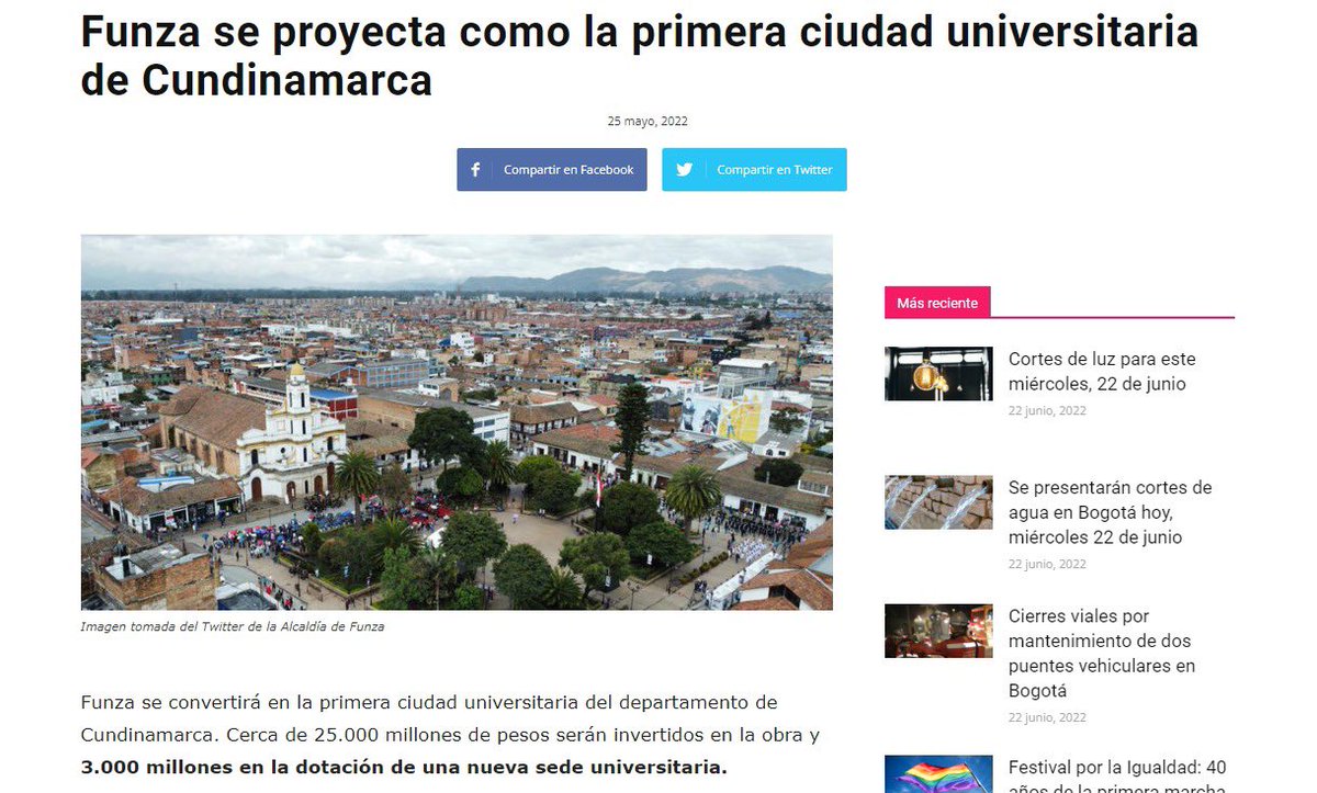 DanielFBernalM's tweet photo. #CiudadUniversitaria es el primer proyecto en su clase en toda #Cundinamarca, no solo por la construcción de la sede sino porque estamos haciendo que la ciudad esté al servicio de la educación y no al contrario, como suele pasar.

@CundinamarcaGob @nicolasgarciab https://t.co/tTUU5oAHdy