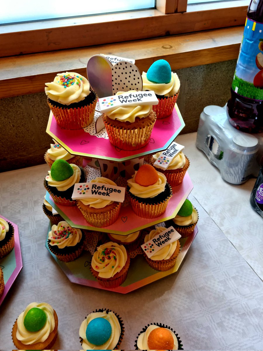 <a href="/Ruddisretreat/">Ruddi's Retreat</a> We cannot thank you enough for the beautiful cupcakes that you made for our Refugee week event...everyone said how beautiful and unique they were and there wasn't a single one left!! Thank you for being a part of our special celebration!!! <a href="/ChristinaSimpk6/">Christina Simpkin</a>