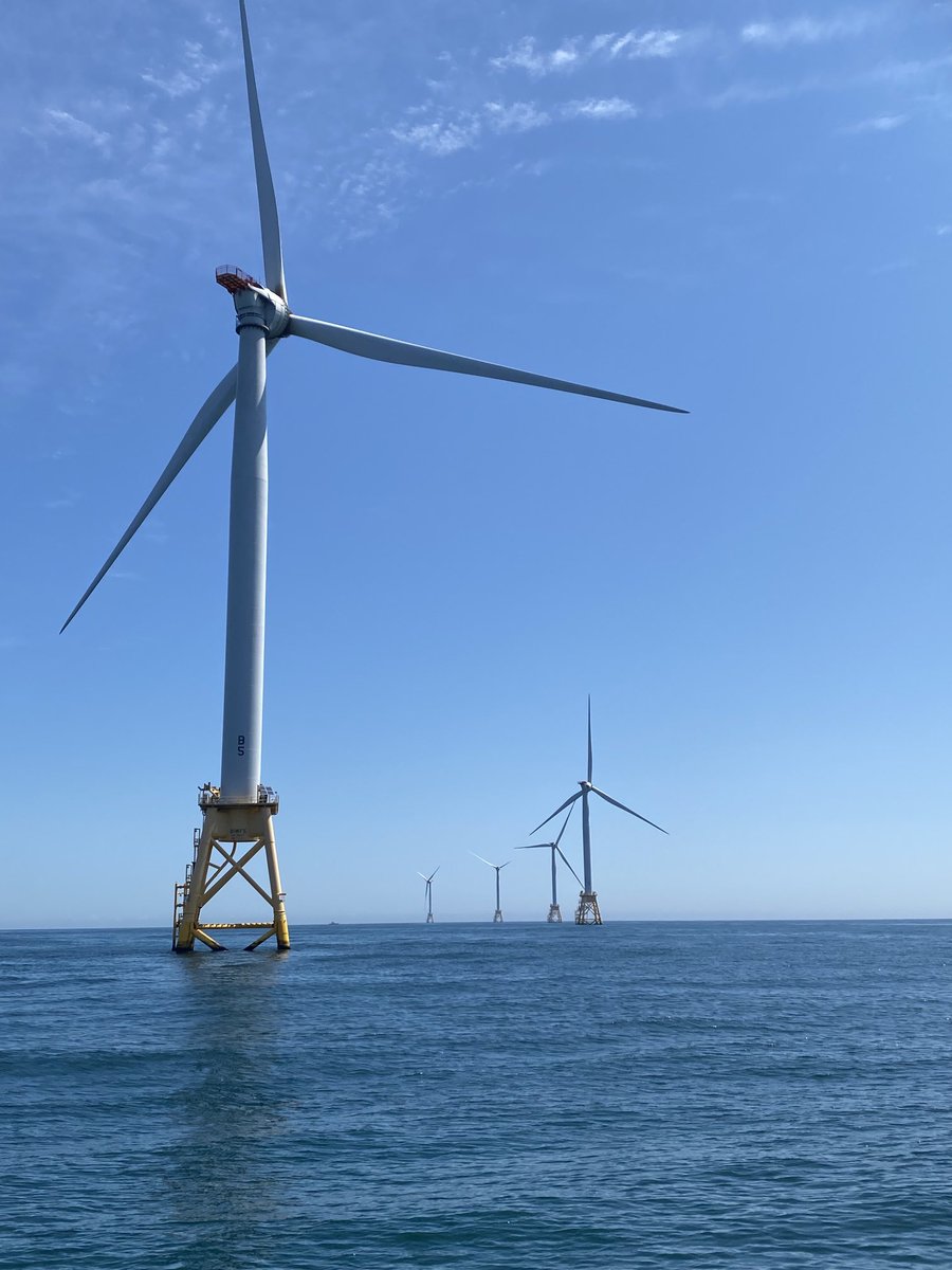 NunezChancellor's tweet photo. Returning from an @GNOinc “whirlwind” tour of the Block Island Wind Farm in RI with greater insight of how we can help LA prepare our workforce of tomorrow ⁦⁦@Nunez_CC⁩ https://t.co/s0xy1rIP69