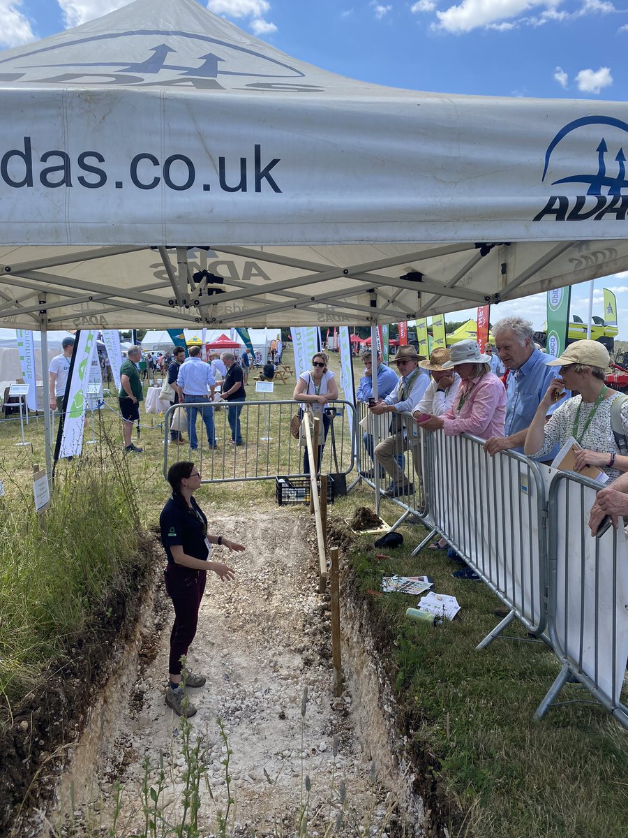 Fantastic first day at Groundswell with such a variety of talks, stands and delegates! Come and see <a href="/ADASGroup/">ADAS</a> at our stand and soil pit tomorrow! #Groundswell2022