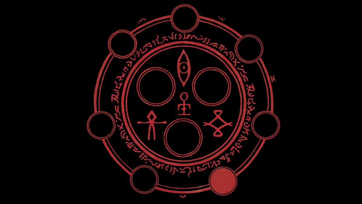 AshBandicooty's tweet photo. @carnivalnites Wait... "Legend has it Ashlesh has seven arms and is trapped in the seventh layer of an underworld"... "Seven hands reach for seven locks"... Ten kings, ten thrones... This isn't just a summoning sign isn't it? Is it a map...? A map of the ten layers/thrones of the underworld...? https://t.co/sBprWTazzY