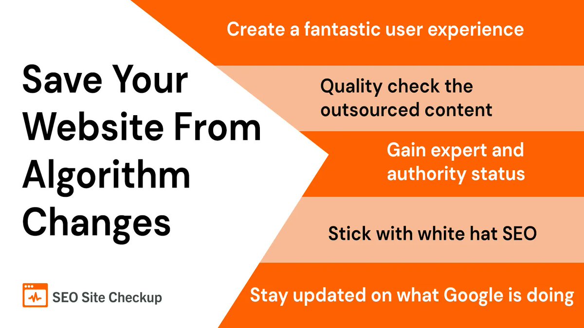Seositecheckup's tweet photo. Don’t let #algorithm updates harm your website. Read this article and save your #website from any #AlgorithmChanges.

https://t.co/WSh4GCrdHc 
.
.
.
.
.
#Algorithm #Updats #AlgorithmChange #NewAlgorithm #WebsitePerformance https://t.co/NGTZAOLW07