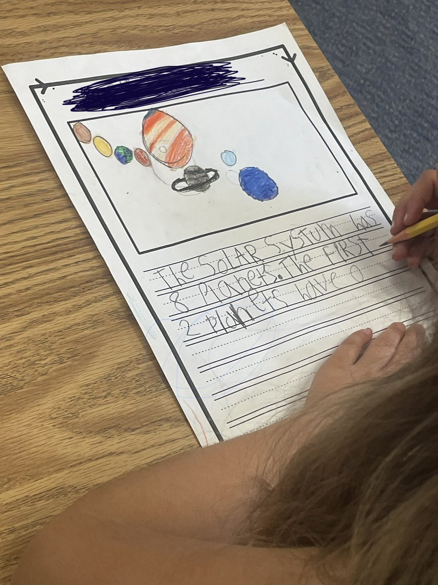 This is summer school: Informational writing connected to field trip experiences,  identifying patterns with multiplication, critical thinking, STEM, and science experiments. Such fun learning! 🦅☀️🚀