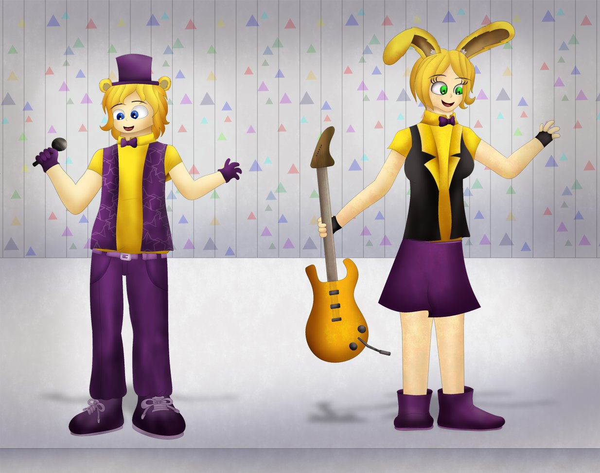 Fredbears Family Diner: Part 1 - Spring Bonnie And Fredbear! 