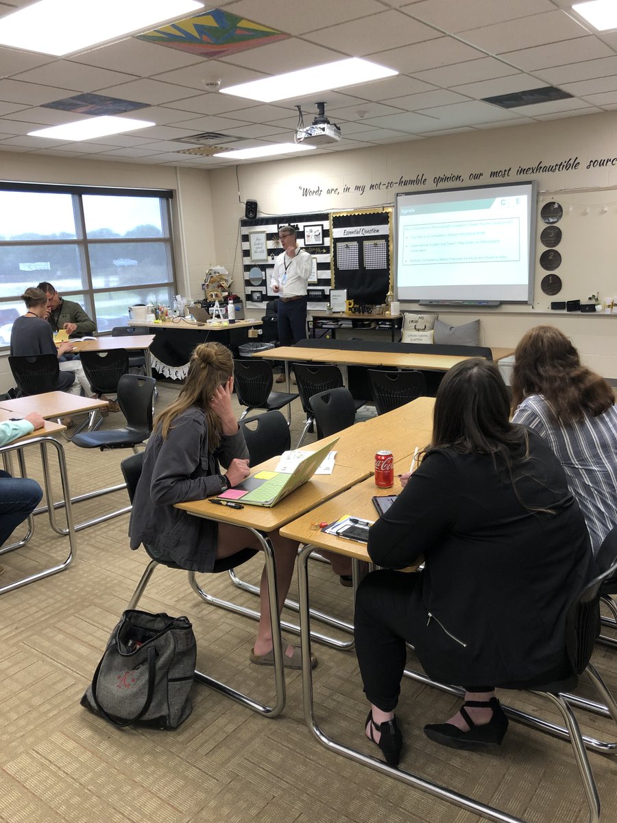 Thank you <a href="/CorySteiner10/">Cory Steiner</a> and everyone at <a href="/NCSD97/">Northern Cass</a> for a GREAT Personalized Learning Inst. <a href="/seanpduncan/">Sean Duncan</a>, @EmpowerMatt presented on Teacher Dev. in a CBS, highlighting the only obs/feedback platform based on the only CBE instructional model. Learn more: sean@empowerlearning.net