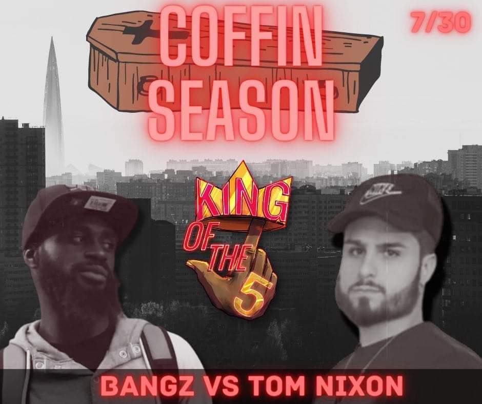 TomNixon617's tweet photo. 7/30 KOT5
 Bangz vs Tom Nixon https://t.co/AuHlCqwCJI
