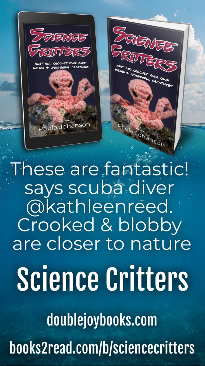 MyBookBot's tweet image. Pleased to report the PAPERBACK edition of #ScienceCritters will be released soon!
Meanwhile the #ebook is available from your favourite online vendors at books2read.com/sciencecritters