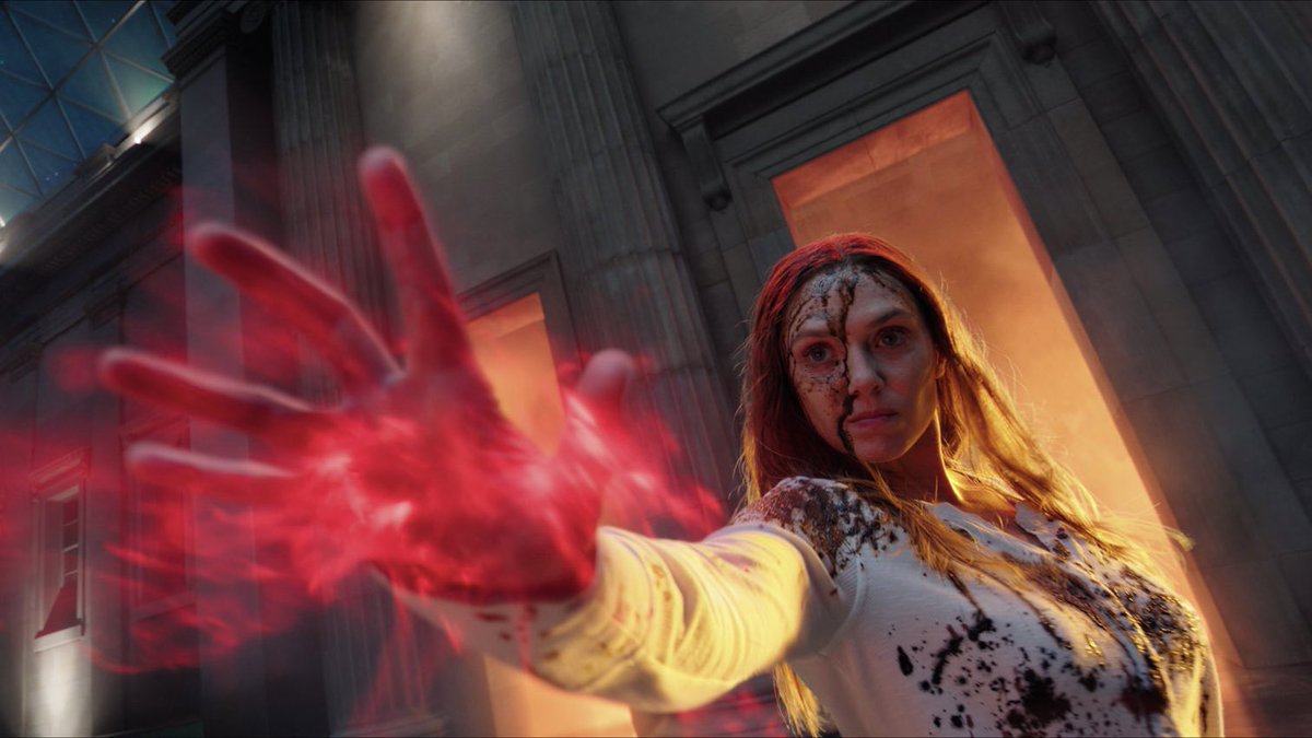 scarletwnews's tweet photo. “The two most powerful beings in the universe. Who’s going to come out of this fight on top? They both have their powers from Infinity Stones. But Wanda is the Scarlet Witch so I don’t think there’s any stopping the #ScarletWitch.” 

— #MultiverseOfMadness producer, Richie Palmer https://t.co/l0BuA9tlPs