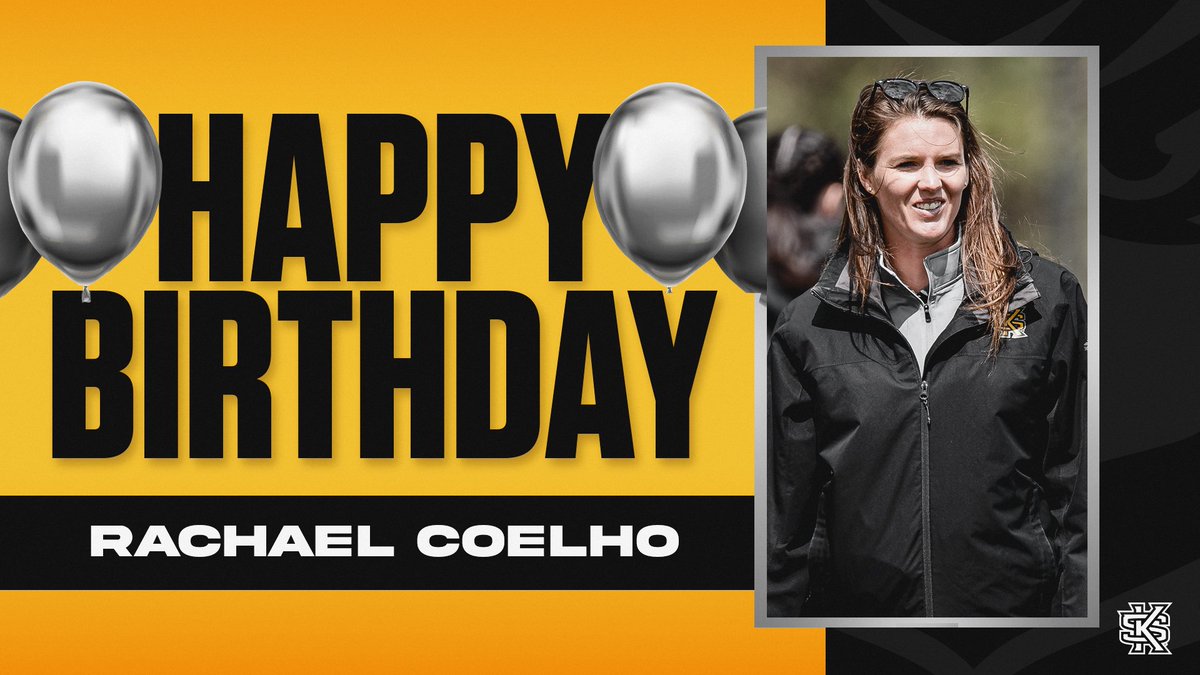 Kennesaw State TFXC (@ksutrackfieldxc) on Twitter photo Happy Birthday <a href="/Coach__Coelho/">Rachael Coelho</a> ❗️
Thank you for everything you do 🤗
Have a wonderful day 🎂 🎉🎈🎁
#OneKS🦉| #ThinkBigger Happy Birthday <a href="/Coach__Coelho/">Rachael Coelho</a> ❗️
Thank you for everything you do 🤗
Have a wonderful day 🎂 🎉🎈🎁
#OneKS🦉| #ThinkBigger