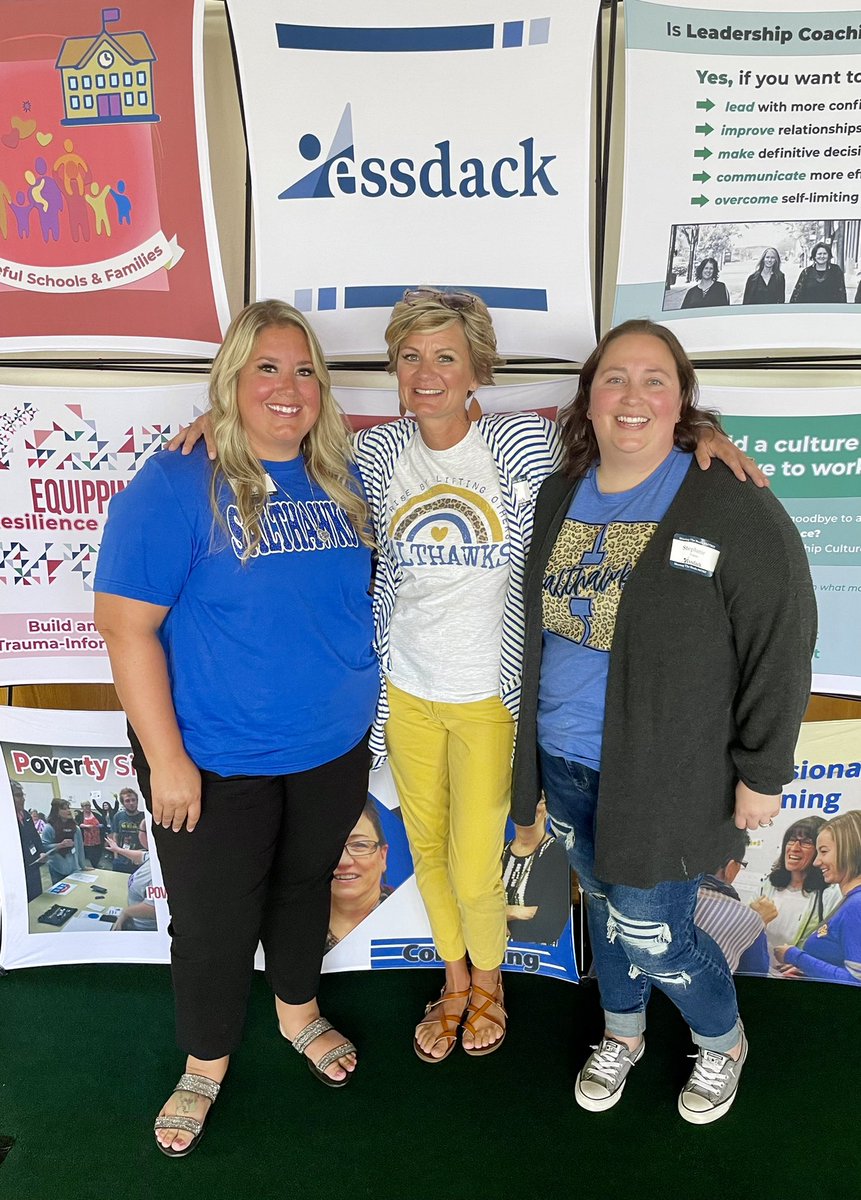 wileyrocks's tweet photo. These amazing teachers continued to tell Wiley’s story and the success we have experienced using school-wide restorative practices as they presented at @ESSDACK’s #mtn2022. Hutchinson Public Schools #308pride #wileyrocks https://t.co/m86I5v5yvA