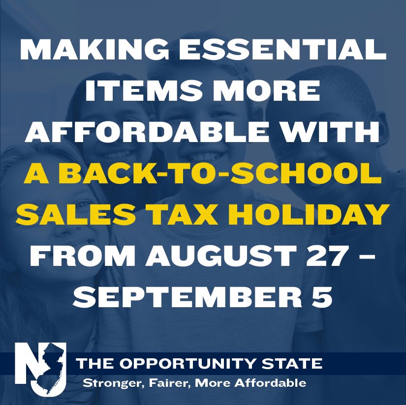 Governor Phil Murphy on Twitter "From August 27th to September 5th