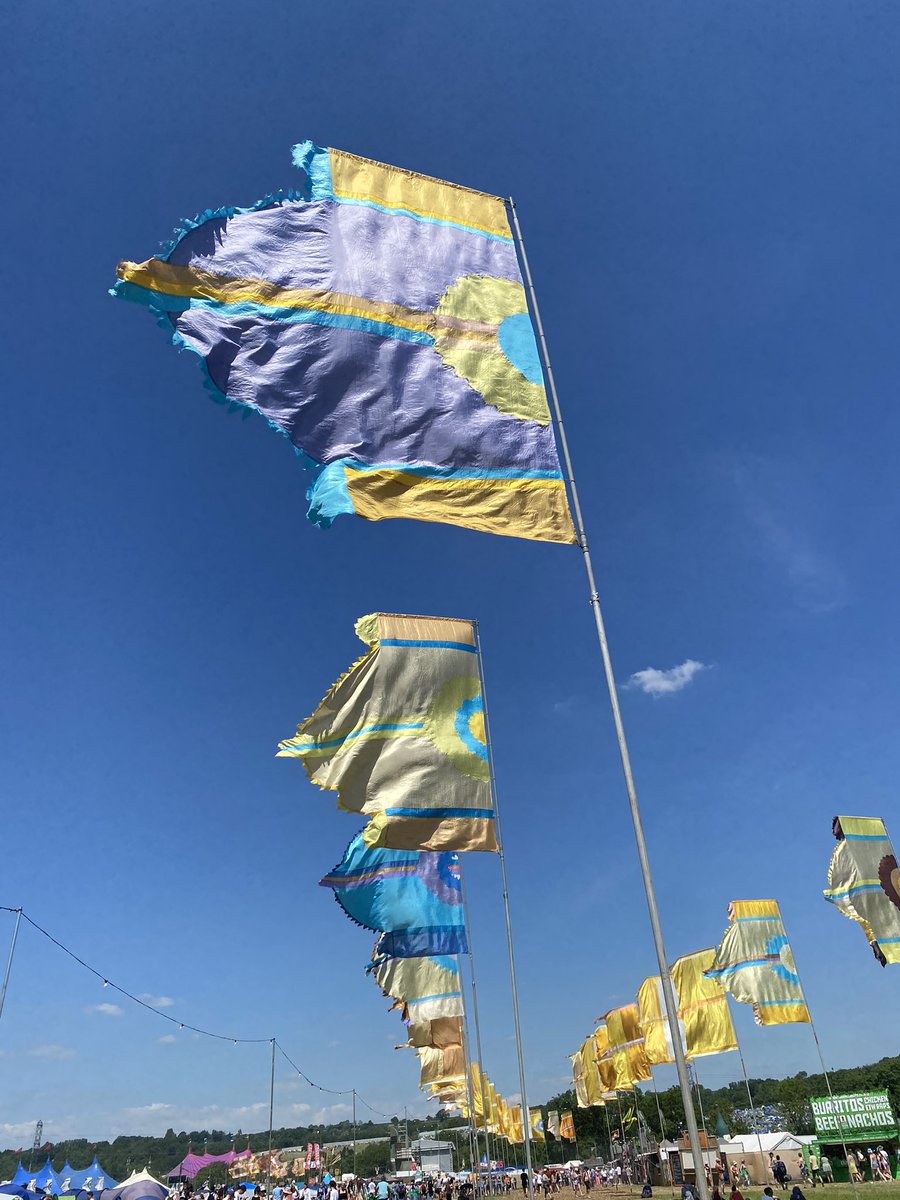 #Glastonbury2022 we here!