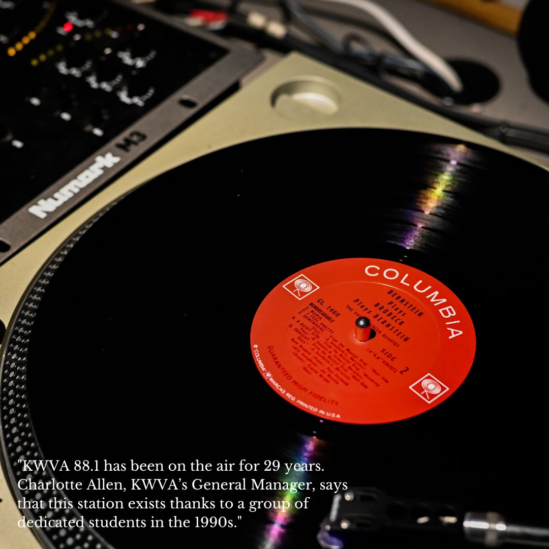 KWVA Eugene 88.1 FM (<a href="/kwva/">KWVA 88.1 FM</a>) is an independent campus radio station featuring everything from sports to new music. It has been on the air for 29 years and now has 70 volunteer DJs, including alumni, Eugene members and UO students. Read: issuu.com/ethosmag/docs/…