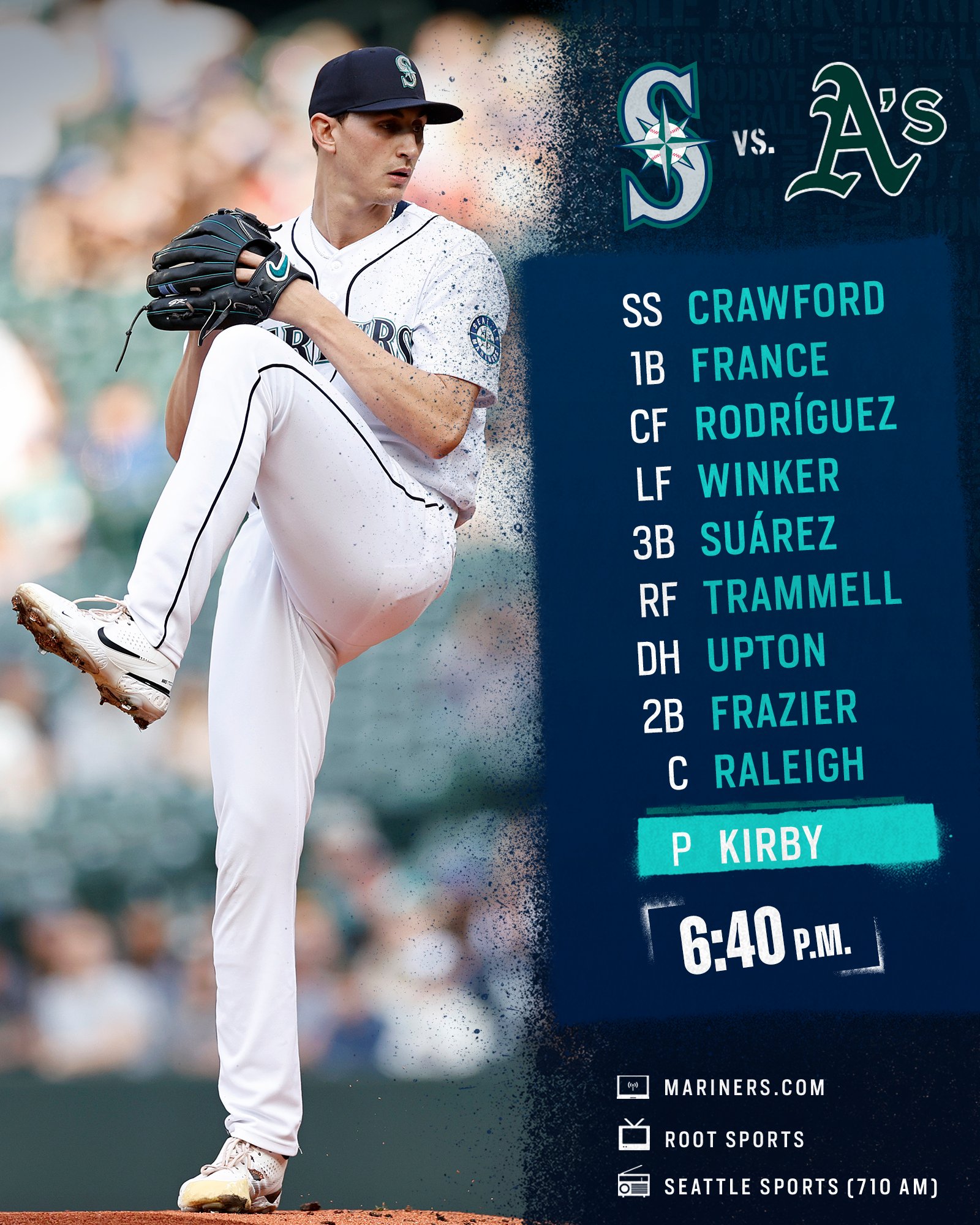 Seattle Mariners on Twitter "Round ️ by the Bay. https//t.co