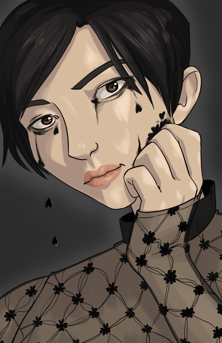 wordgrub's tweet photo. My piece for the new @utadazine @utadahikaru I got black as my theme so I made them emo

Link to the zine below~ #Pride2022 #宇多田ヒカル https://t.co/XOXsy8Ma57