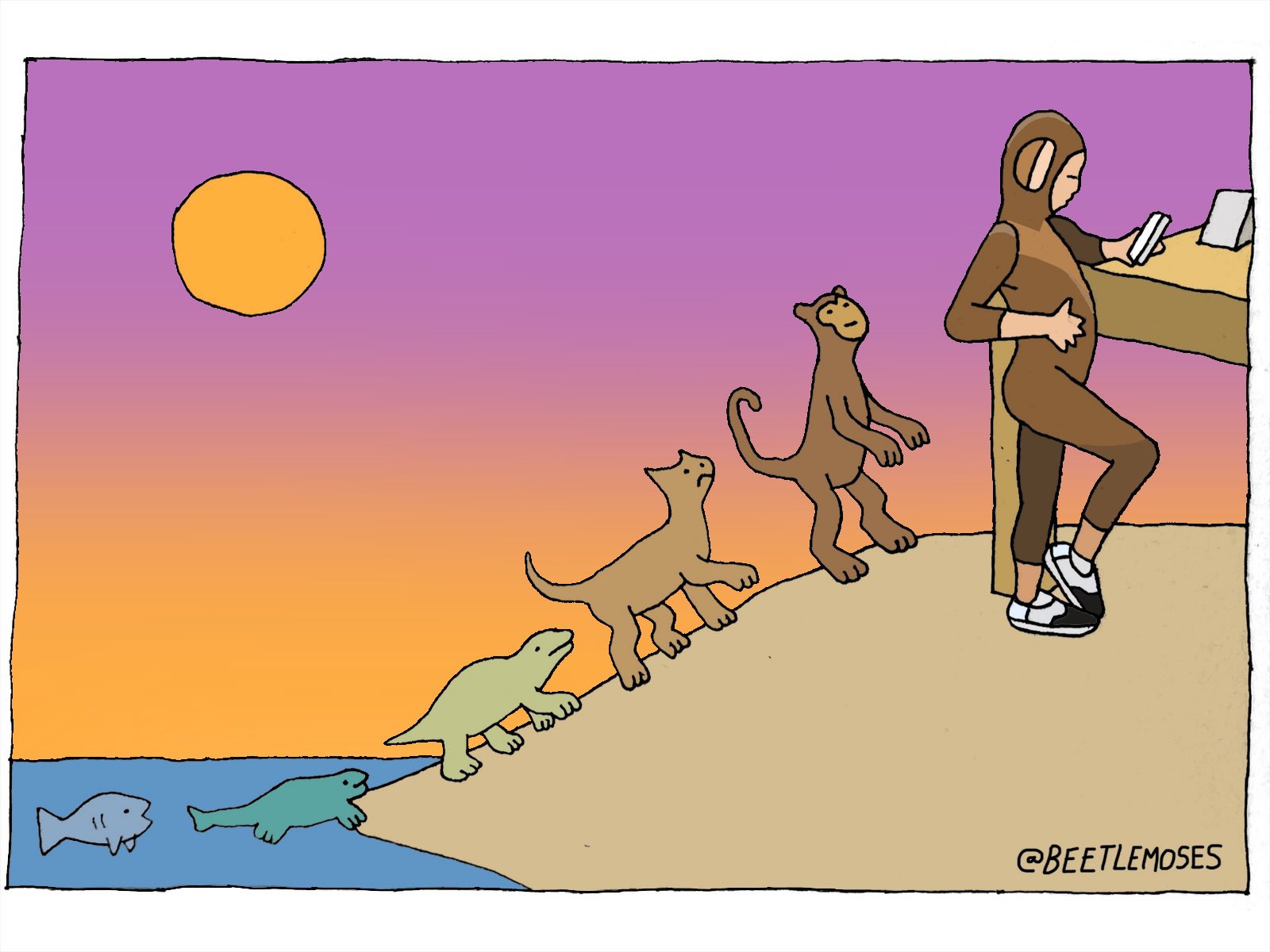 beetle moses on Twitter "We are all just gay little monkeys https//t.co/XcmPZ43ASA" / Twitter