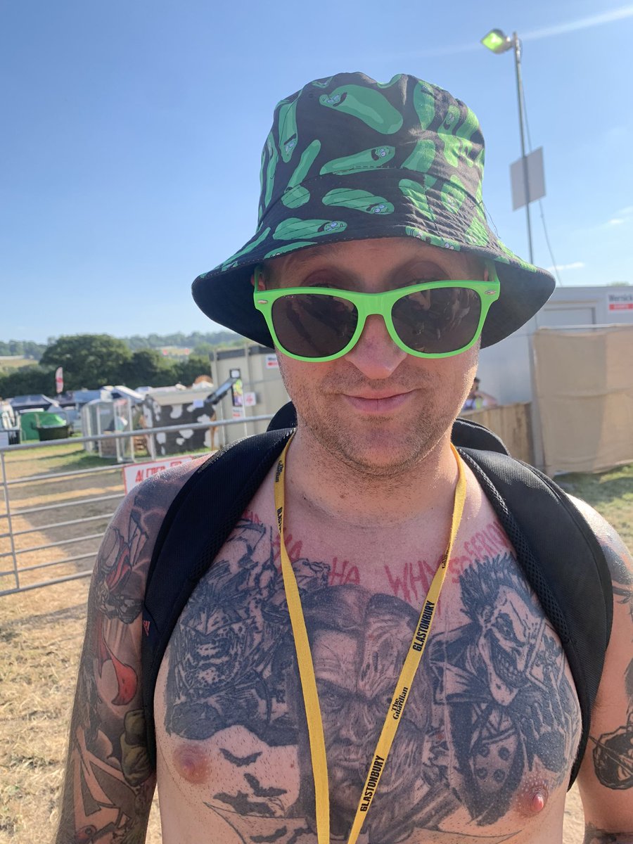 davidgraydon's tweet photo. Iβm picked Rick. Flip the pickle #pickledrick #Glastonbury2022 https://t.co/MgWbFQ3YZz