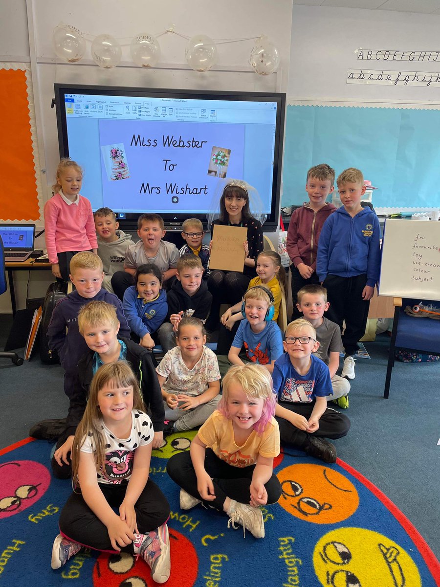Had the best surprise today from some wonderful teachers and my fantastic classes past and present! I now have lots of ideas of how my dress should look which I will cherish forever! So lucky to be a part of <a href="/wlmurrayfieldps/">Murrayfield Primary</a> and privileged to teach so many fabulous children!