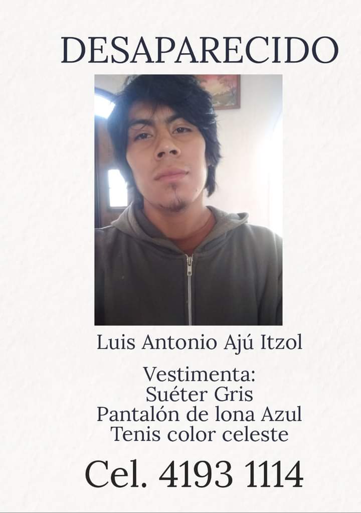 RMLidiaG's tweet photo. Por favor circular, es el hijo de una compañera y cualquier información hacerla llegar.  Gracias https://t.co/cdmfYBCmLs