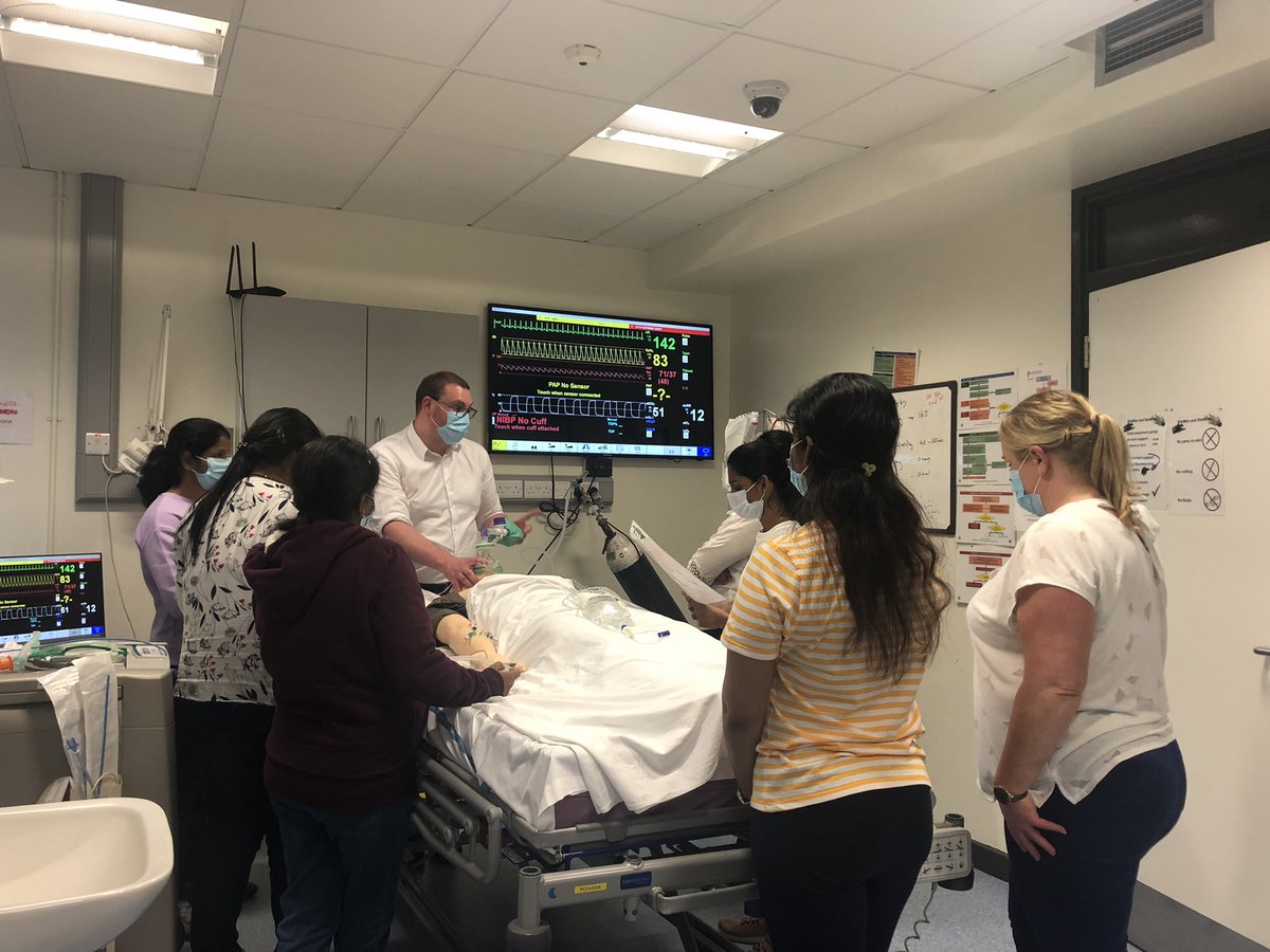 Another great day of learning at Scream for critical care staff. Thank you to all our fabulous faculty @ajc8691 <a href="/rowan2178/">Rowan 💙</a> <a href="/ruth_mclarnon/">Ruth McLarnon</a> &amp; <a href="/SimTechBelfast/">Sim Tech Belfast</a> for all his support