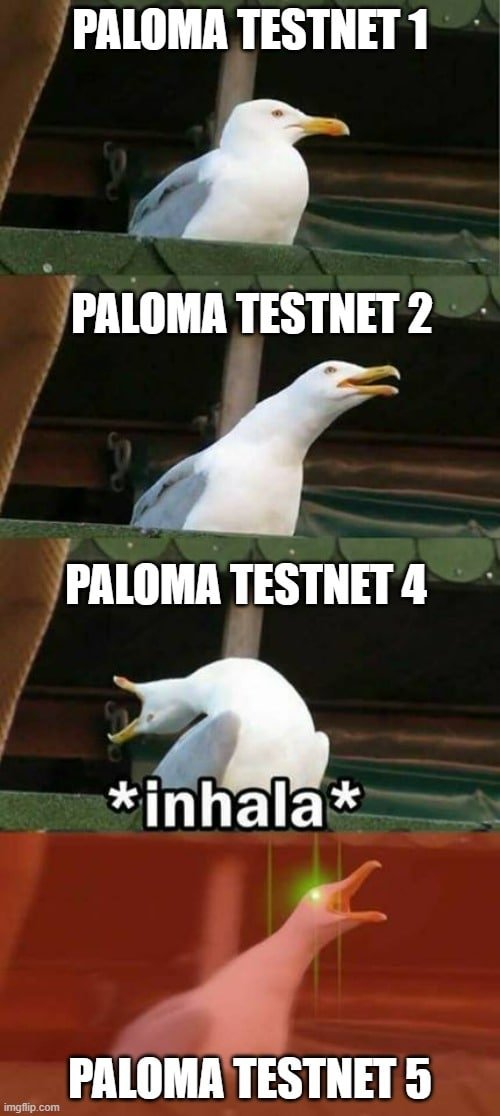 Firedrops_IND's tweet photo. PALOMA testnet is LIVE! 
Adress paloma1g4ggjxvt6xkmdl8v340ryt7csymryl0mphw8p6 https://t.co/ugLBtlCuVk