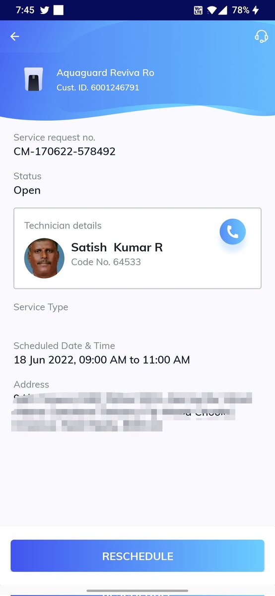jagannathanpl's tweet image. @EurekaForbes #AMCscam Aquaguard RO should be a responsible brand while it comes to after sales service. They should understand the importance of clean water. My service request is not attended for more than 5 days now and the worst part is the technician is not reachable at all