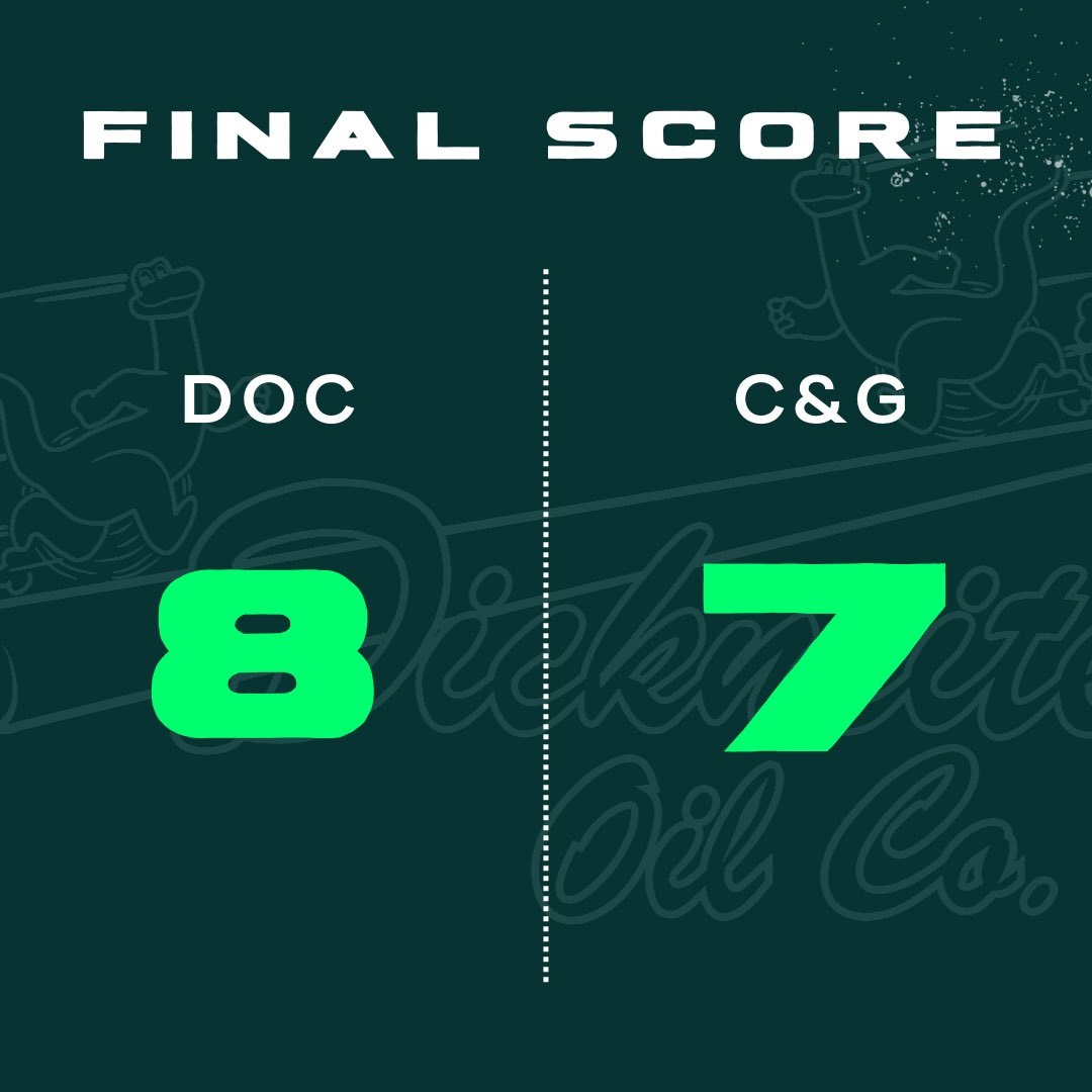 DOC_softball's tweet photo. Game 1 Final: 8 innings https://t.co/rhVBtg7WC2