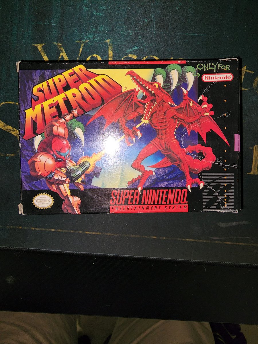 loading_player1's tweet image. Hit the jackpot at my local gaming store! #Retro #retrogamer #Nintendo #Metroid