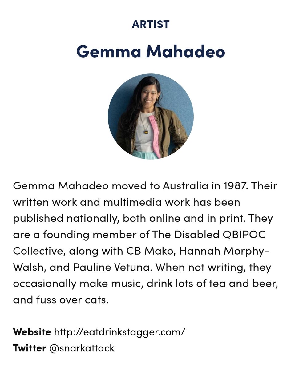 '#EWF x Schinzy Inc Gnarly #Writers'
 and our founding member <a href="/snarkattack/">J</a> is part of TONIGHT's   <a href="/EmergingWriters/">Emerging Writers' Festival</a> performance❣
#EWF22
#MentalHealthMatters
emergingwritersfestival.org.au/event/ewf-x-sc…