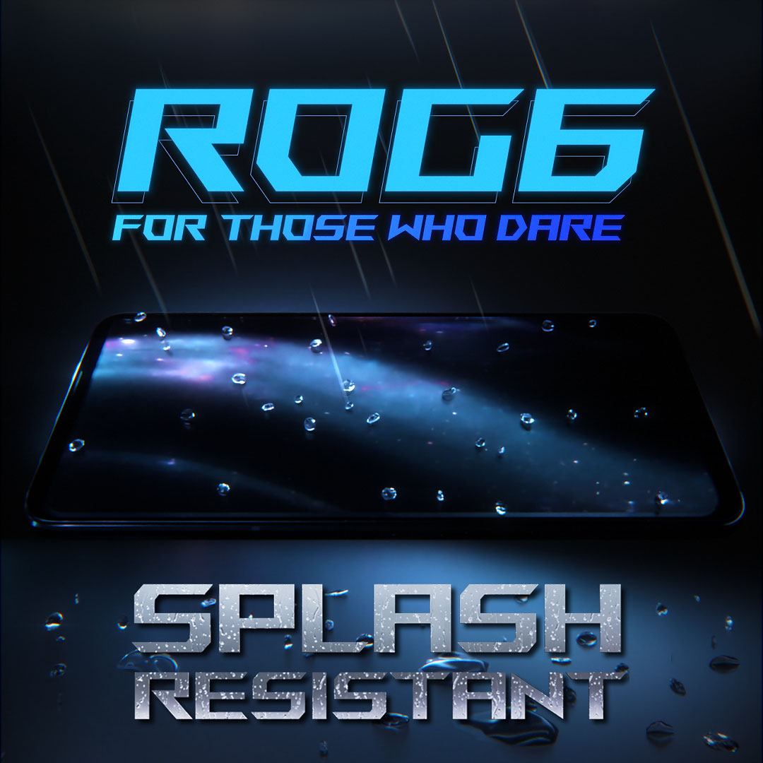 ROG Phone 6 water resistance