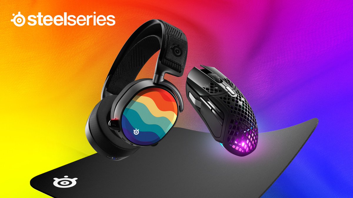 CheckpointAU's tweet photo. WIN: Five awesome Pride-themed SteelSeries packs!

Thanks to our fabulous friends at @SteelSeriesANZ, we're giving away some Pride Prize Packs, each including an Arcits Prime Headset, Aerox Mouse, mousepad and Pride Arctis Speaker Plates!!

Enter here:
https://t.co/DeBq2O2Gvy https://t.co/AFkKWE5oSl