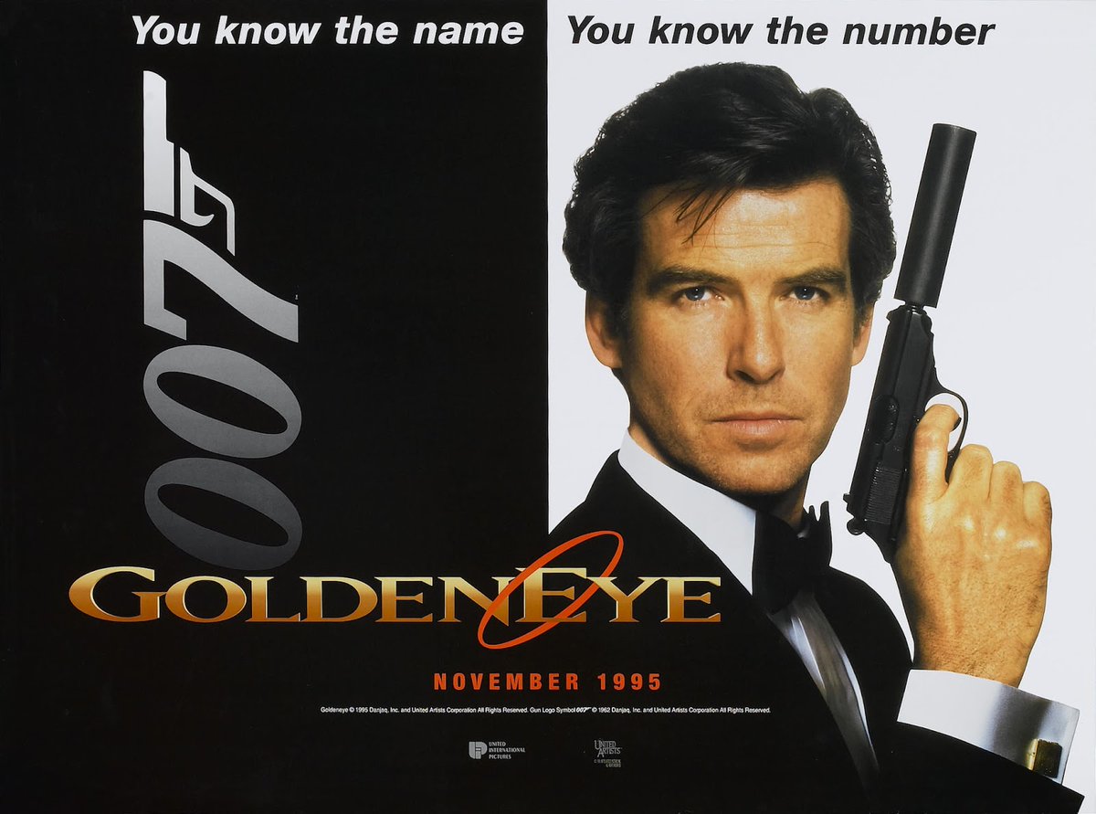 Also spotted in the New York City levels from Duke Nukem: Zero Hour are these posters parodying GoldenEye 007.