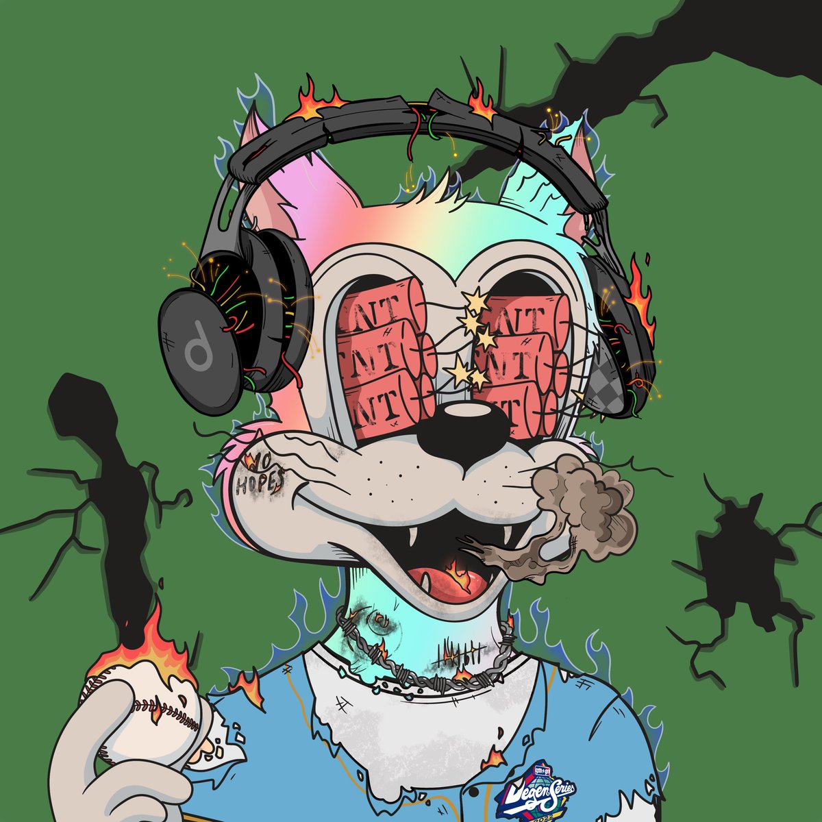 DegenID's tweet photo. I can't even with this Clean AF #detonatedToon from @DegenToonz π§¨π§¨π§¨π₯π₯π₯#NFT #NFTcommunity #NewProfilePic #MAYC #BAYC #NFTcollectors #Toonz #toonztotheMOON #mutantToonz https://t.co/p8BJo04Ypu
