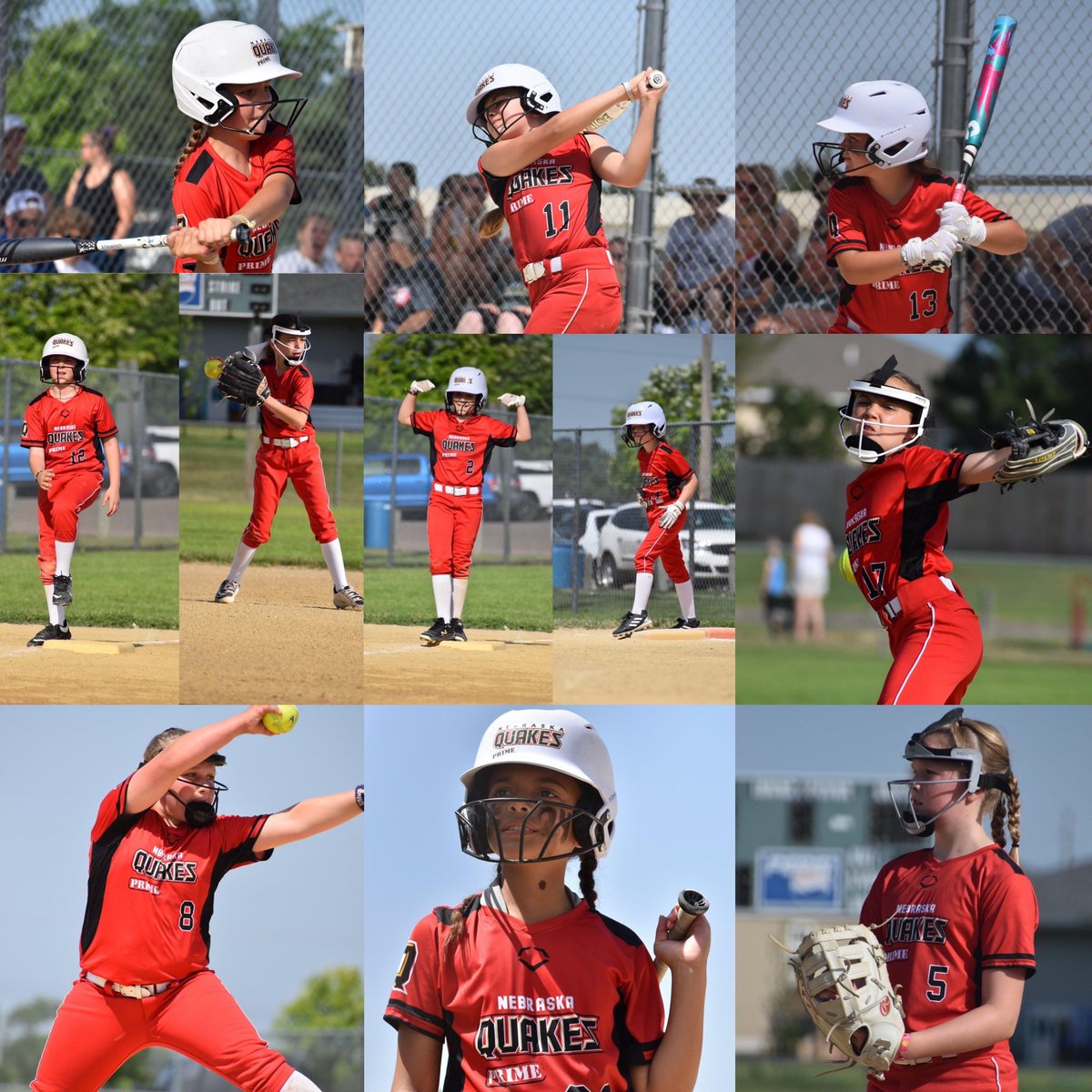 QuakesGold10U's tweet photo. So proud of our amazing team of young female athletes!  The future of softball is in good hands!  GO QUAKES!🥎🖤❤️🙌💪😎 https://t.co/vBIXny3Im4