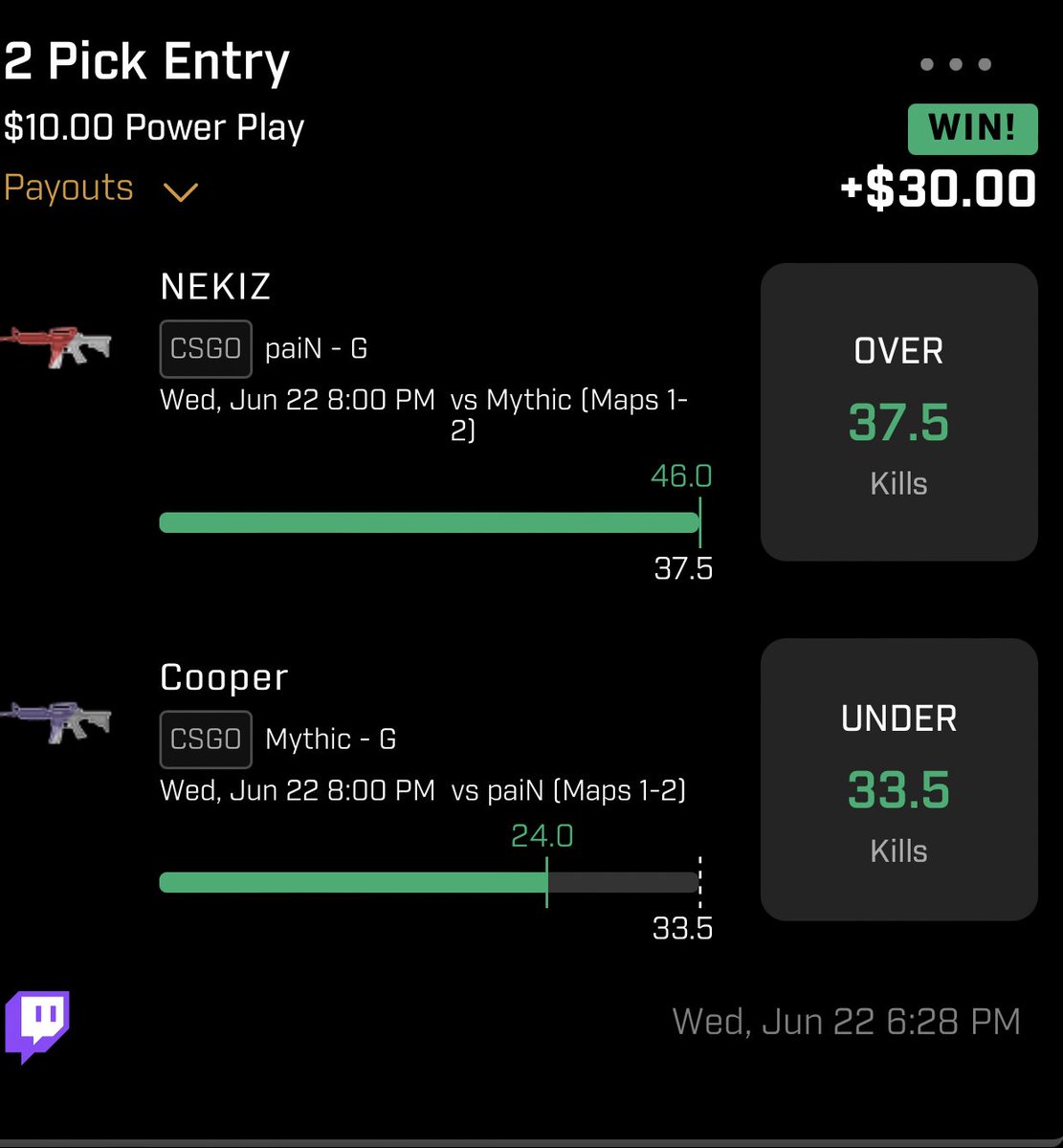 KashOutDFS's tweet photo. Fuck Challenge 9 . I got that plus more all that DNP . Now they coughing up more 🤣🤣😭✅✅✅ KASH THAT FAMILY !! #GamblingTwitter #PlayerProps #PrizePicks #NBAPicks #FreePicks #MLBPicks #underdogfantasy  #KashOutKalls🫡 https://t.co/MLA4jpHoQf