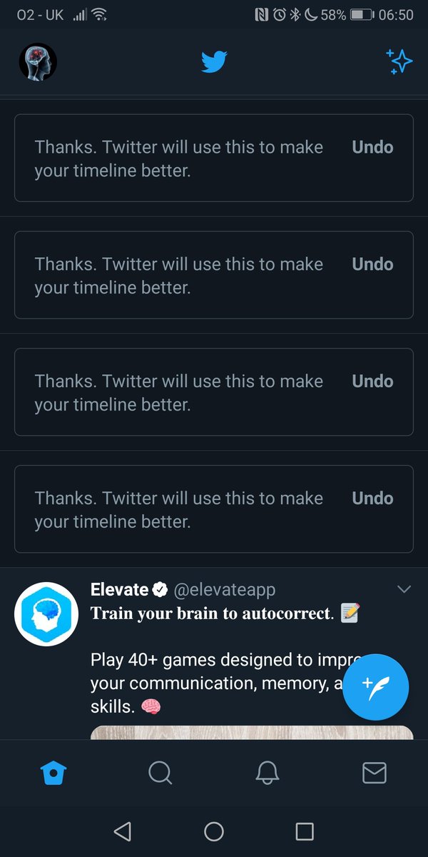 MarkCTest's tweet photo. #twitter An advertising platform with messages in between. Also #YouTube Took me a while to realise that. https://t.co/Xfht1cizmP