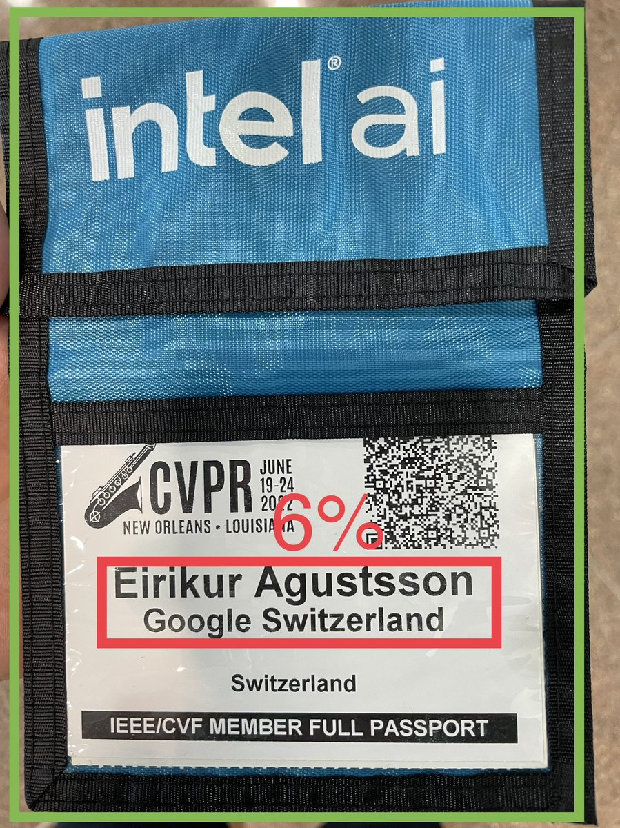 Dear <a href="/CVPR/">#CVPR2026</a> -- for next year can we please increase the space allocated for name+affiliation? 
Now it is only 6% of the badge!