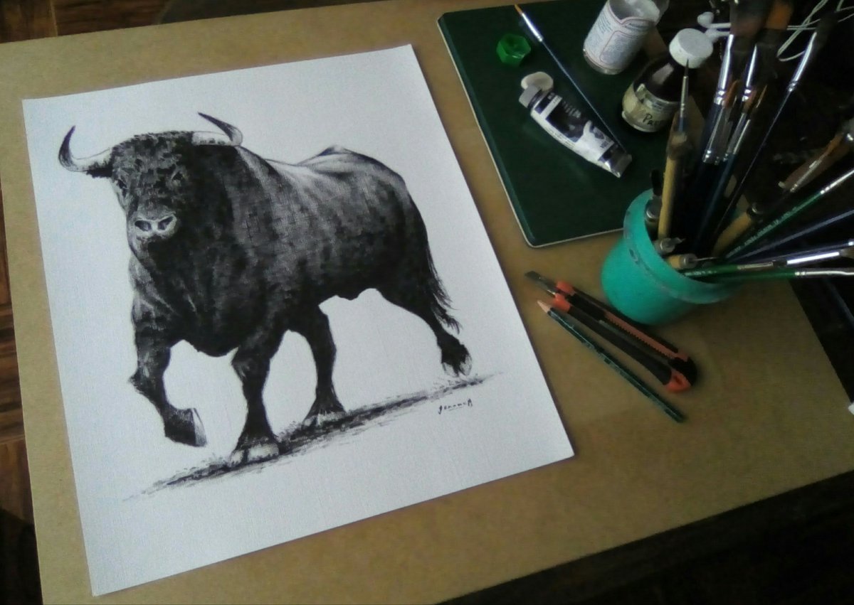 arte_68's tweet photo. Óleo en papel ( monocromático )
30x38 cm.
Pintando, siempre pintando...
#art #oilpainting #friendlyanimals #artcollectors #Oil #ArtistOnTwitter #monocromático #llenemostwitterdearte https://t.co/RMdunYvACN