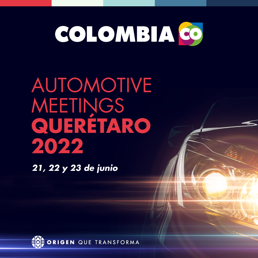 PROCOLOMBIACO's tweet photo. #AutoQro22 | Durante Automotive Meetings Queretaro 2022, @jcharry55, Asesor de exportaciones de @PROCOLOMBIACO en México 🇲🇽, se tomará nuestro Instagram para hablar sobre lo mejor de la oferta de la industria automotriz de #OrigenColombiano 🇨🇴

https://t.co/nITfsDUkoC https://t.co/18gfSgjF6D