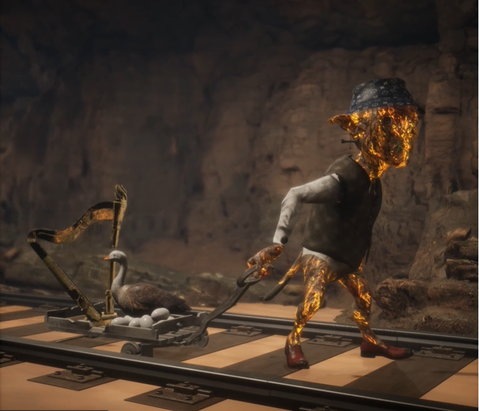 LiquorGrainNFT's tweet photo. Just picked up this lava skin @unrealgoblins 🔥🔥🔥
These things are fully animated and rendered on the Unreal Engine 🤌

https://t.co/DnYwojueMI https://t.co/LOrVzO4NRg