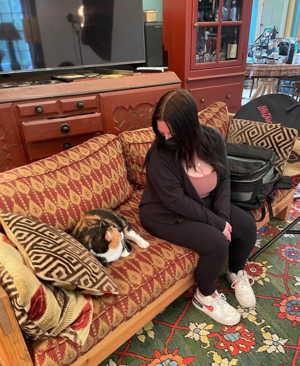 CardinalFlixInc's tweet photo. We spent the past weekend out in The Berkshires working on the key art for our feature “A Stage of Twilight” with Photographer Peter Baiamonte and Hair &amp; Makeup Artist Erica Ensminger!Not only that but we also made a new friend!🐱Keep an eye out for the results 👀

#film #newfilm https://t.co/bCdTipDjlD
