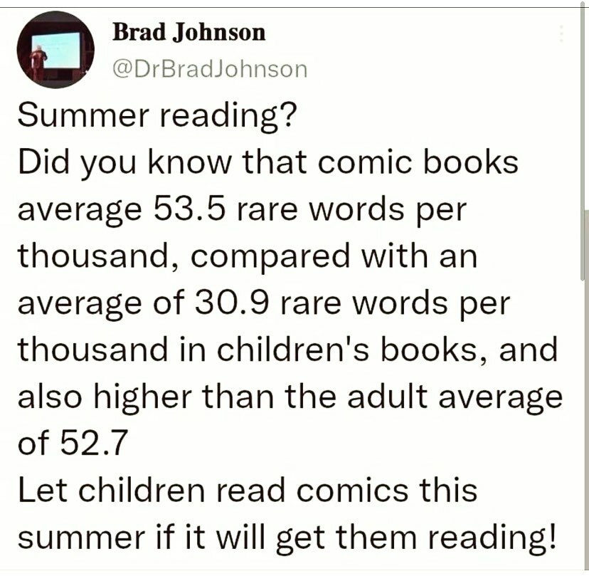 GDRHSlibrary's tweet photo. Read what you want. It’s all good! https://t.co/y6z3GeJTLl
