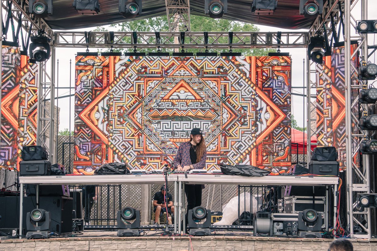 A bit late but <a href="/kosmickingdom/">Kosmic Kingdom ⚔️</a> this year was a blast! Got to get medieval as Loopy Studios for many sets such as Tripp St, Flintwick, Chee, The <a href="/TrippBrothers/">Tripp Brothers</a>, pheel., Thought Process, +a few more and the after parties w/ kLL sMTH, VCTRE and Ternion Sound.

Here's my favorite pic!