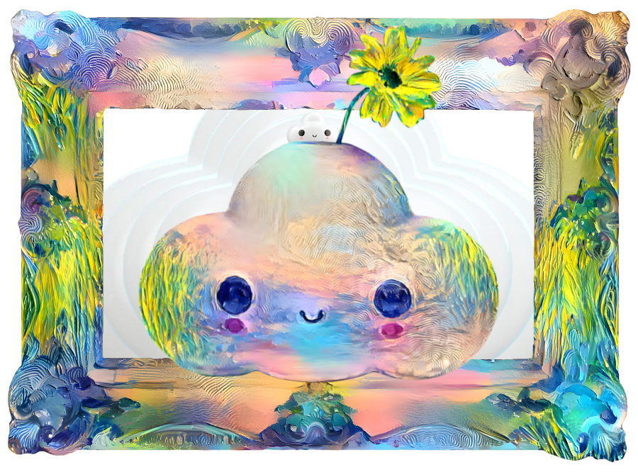 _smallbit_'s tweet photo. @Friendswithyou These clouds getting super #friendsly!

@fRiENDSiES_Ai Will approve when sentient I am sure.

#NFTCommunity #NFTArts #NFTs https://t.co/u2QSNNtb7A