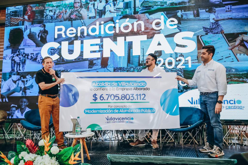 alboradaep's tweet photo. La modernización de alumbrado público en Villavicencio será realidad. Recibimos del municipio recursos para iniciar transición hacia una ciudad inteligente y segura. 

Atrás quedan luminarias de sodio que nos condenaron por más de 20 años a oscuridad y atraso 

#ElCambioEsUnHecho https://t.co/pOXoHtWmyw