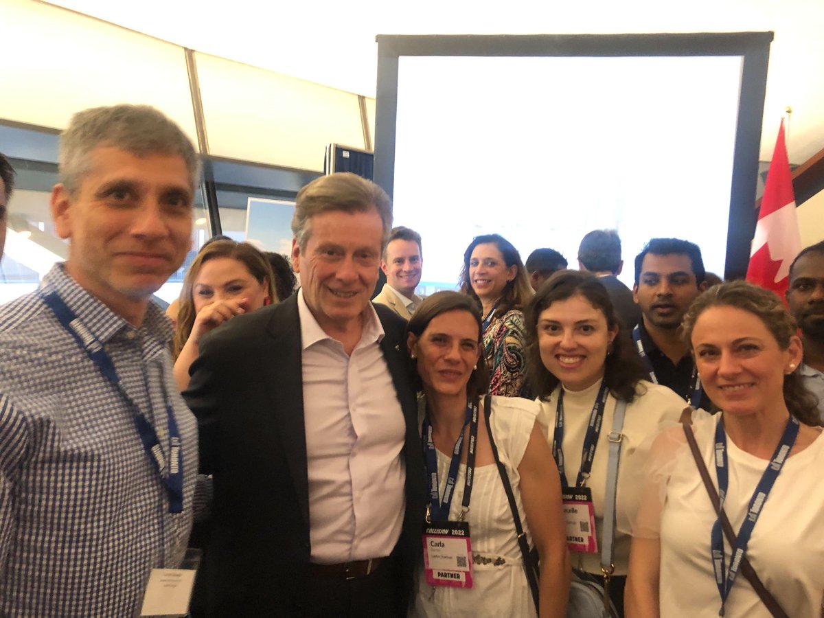 GlobalStartupsA's tweet image. Having a great time at #NetworkTO ⁦@TorontosMayor⁩ #LatAmStartups